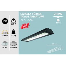 150W YÜKSEK TAVAN ARMATÜRÜ BEYAZ- LİNEER